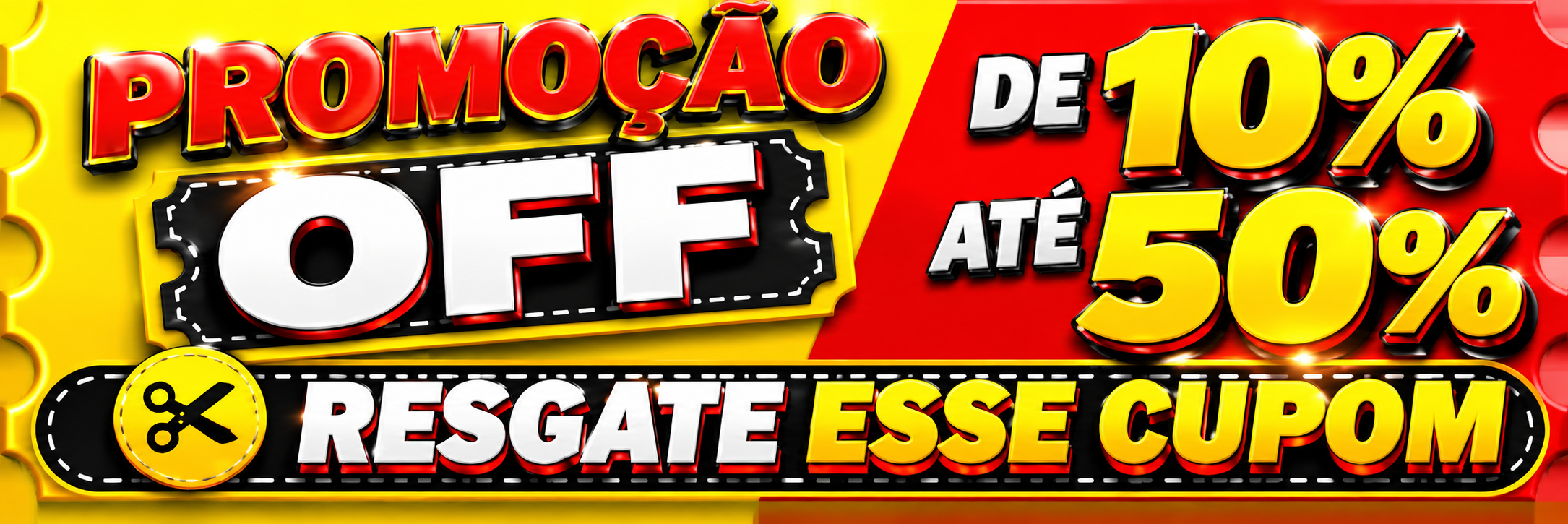 5% OFF em elétrica acima de R$ 50,00